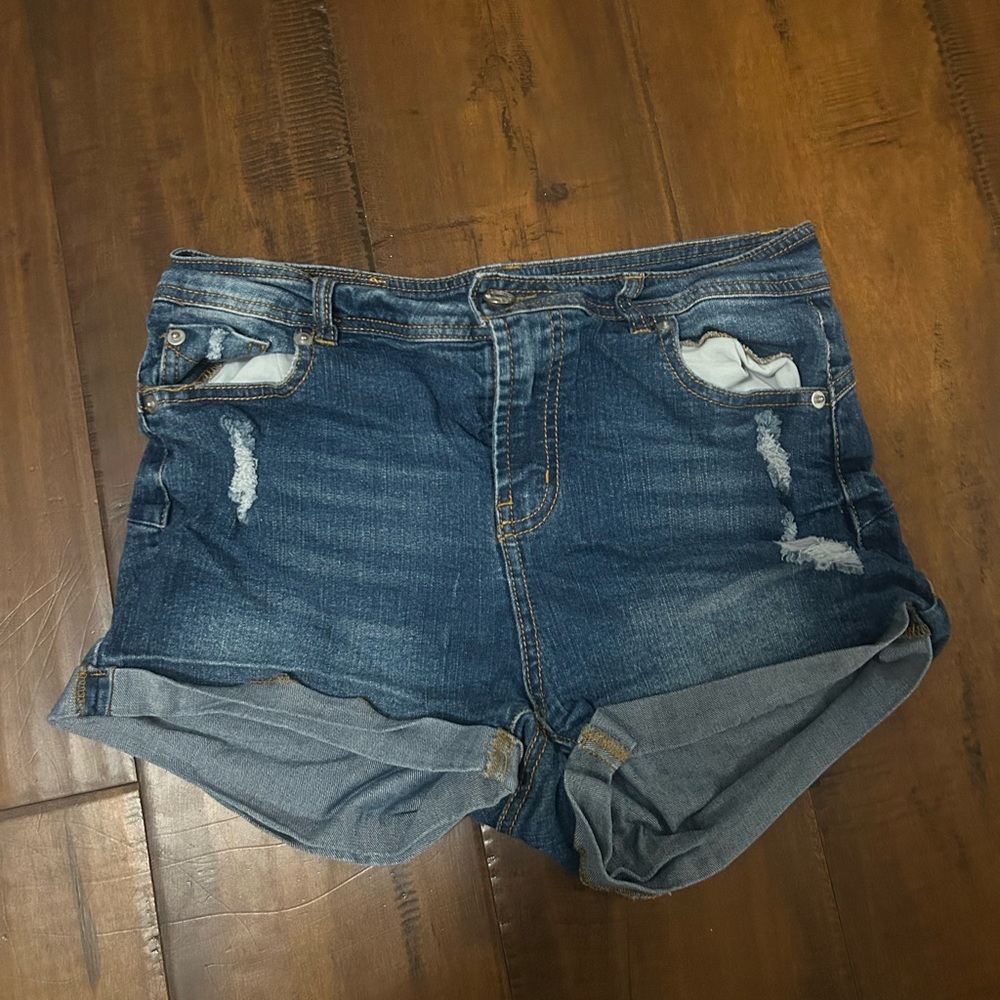 Denim Blue Women's Shorts
